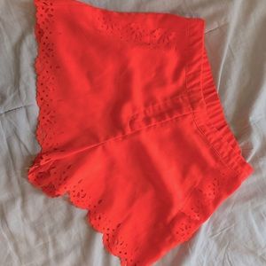 Bright Coral Shorts